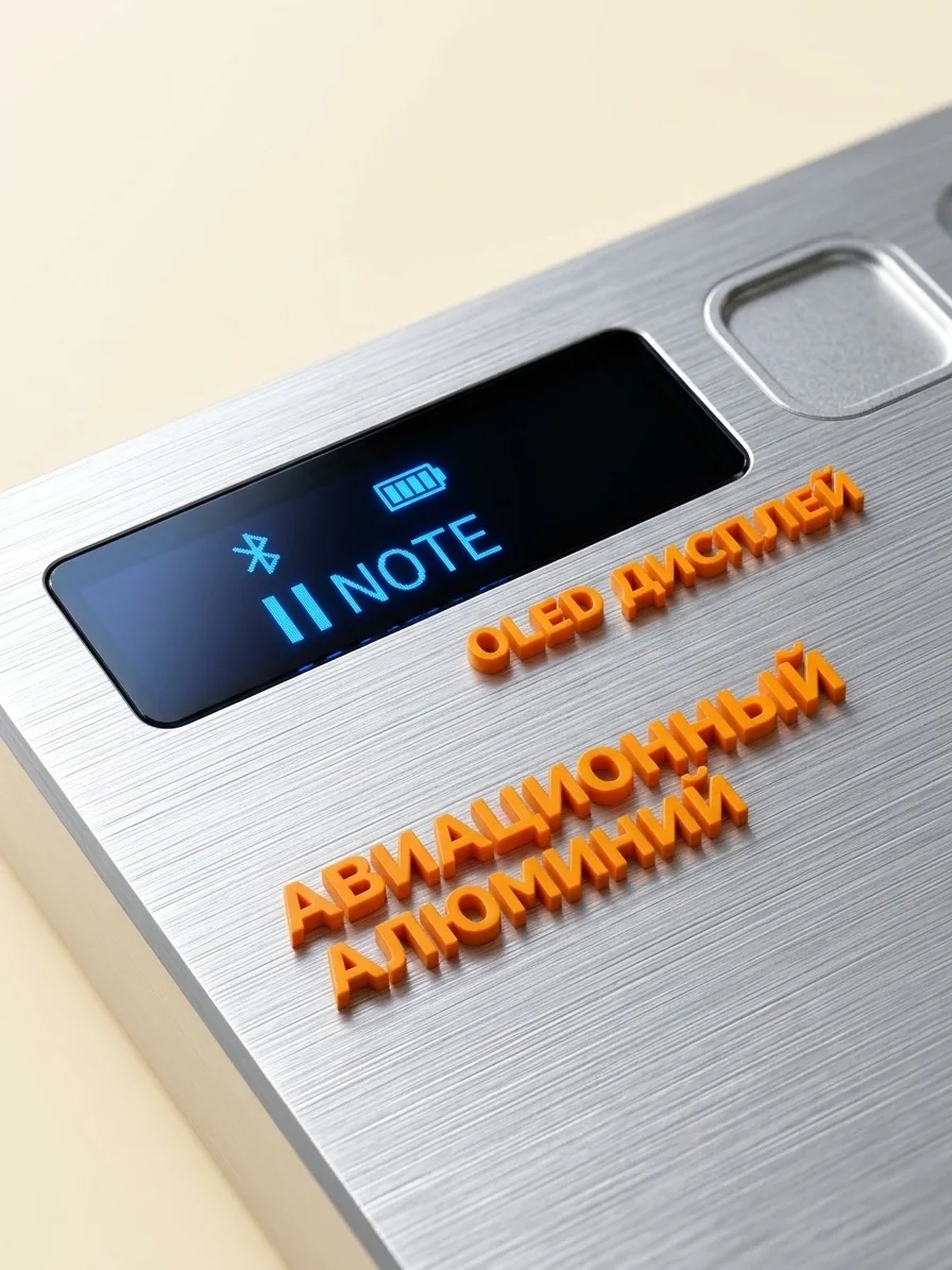 OLED-дисплей и авиационный алюминий