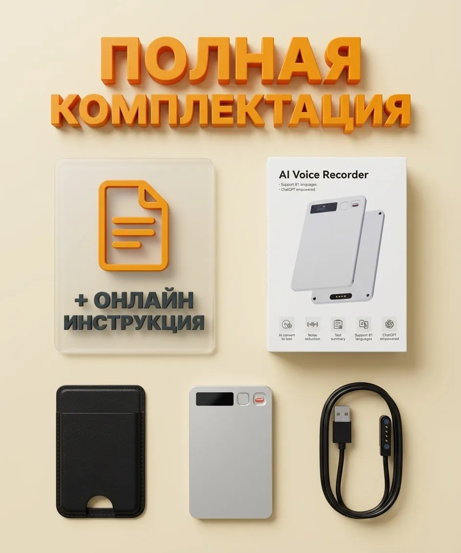 Комплектация GPT Recorder